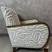 Art Deco armchair restored