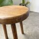 Oak tripod stool