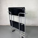 Vintage black Bauhaus folding server