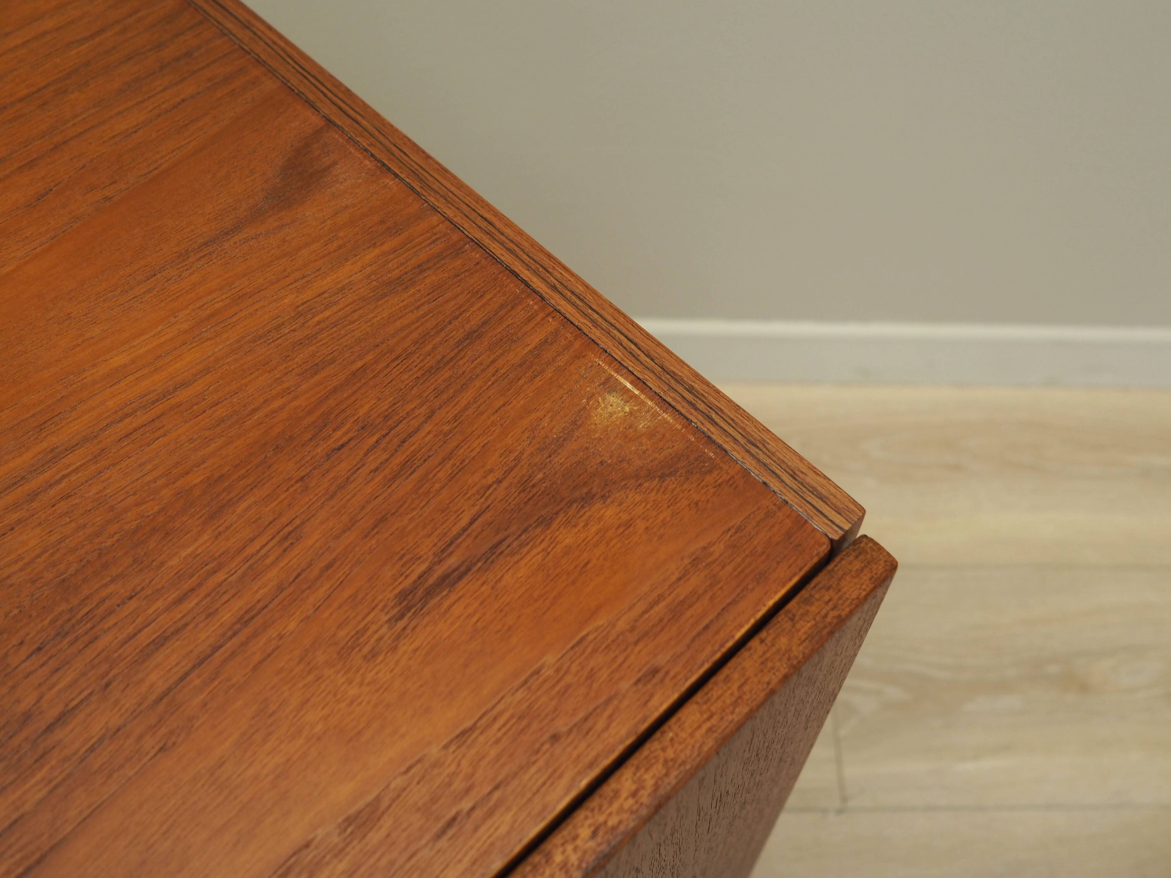 Teak furniture, Danish design, 1970s, manufacturer: Denka