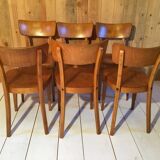 Lot 6 bistro chairs
