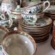 Large soup plate, bowl, salad bowl and ladle in Macao porcelain (19