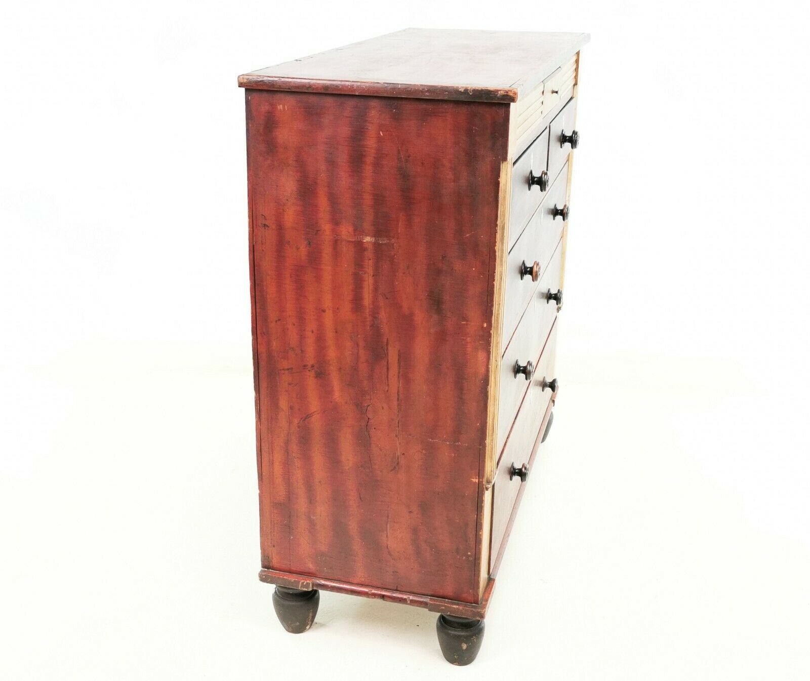 Victorian Scottish Antique Chest Of Drawers