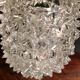 Rostrato vase in clear Murano glass by Barovier & Toso, Italy, 1930s