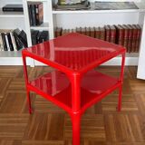 2 stackable tables Demetrio 45 by Vico Magistretti for Artemide