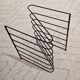 1970s magazine rack / record rack by François Arnal for Atelier A