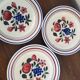 Lot of 3 vintage K & G Lunéville plates