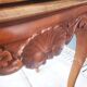 Tabouret de piano style Rocaille assise velours