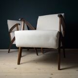 Mid-century armchairs, Yugoslavia, 1970s, set of 2