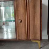 Small solid wood sideboard