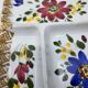 Vintage Italy 1970s decor plates and dishes set