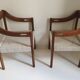 Pair of scandinavian armchairs 50s