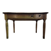 Table/ bureau en noyer  XIXe