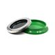 Sergio Asti, mod.4635 green ashtray / catchall, Kartell Italy 1967