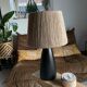 Lampe bohème noire