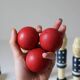 Vintage 1970s wooden soldier bowling set or bowling alley