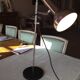 Lampe de bureau chromée, orientable, vintage, années 70