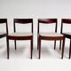 Set of 4 Mid Century Danish design chairs, 1960s