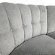 Light blue vintage corner sofa