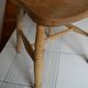 Chaise Windsor vintage chêne et hêtre