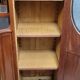 Nancy School: Large Art Nouveau mahogany bookcase buffet