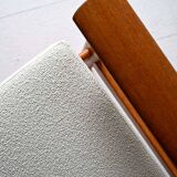 Scandinavian oak armchair