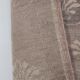 Vintage midcentury karapinar floral brown wool rug