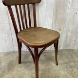 Set of 4 mismatched bistro chairs