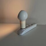 White Vintage Plug-in Lamp