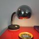 Vintage articulated chrome eyeball desk lamp from the 70s/80s.