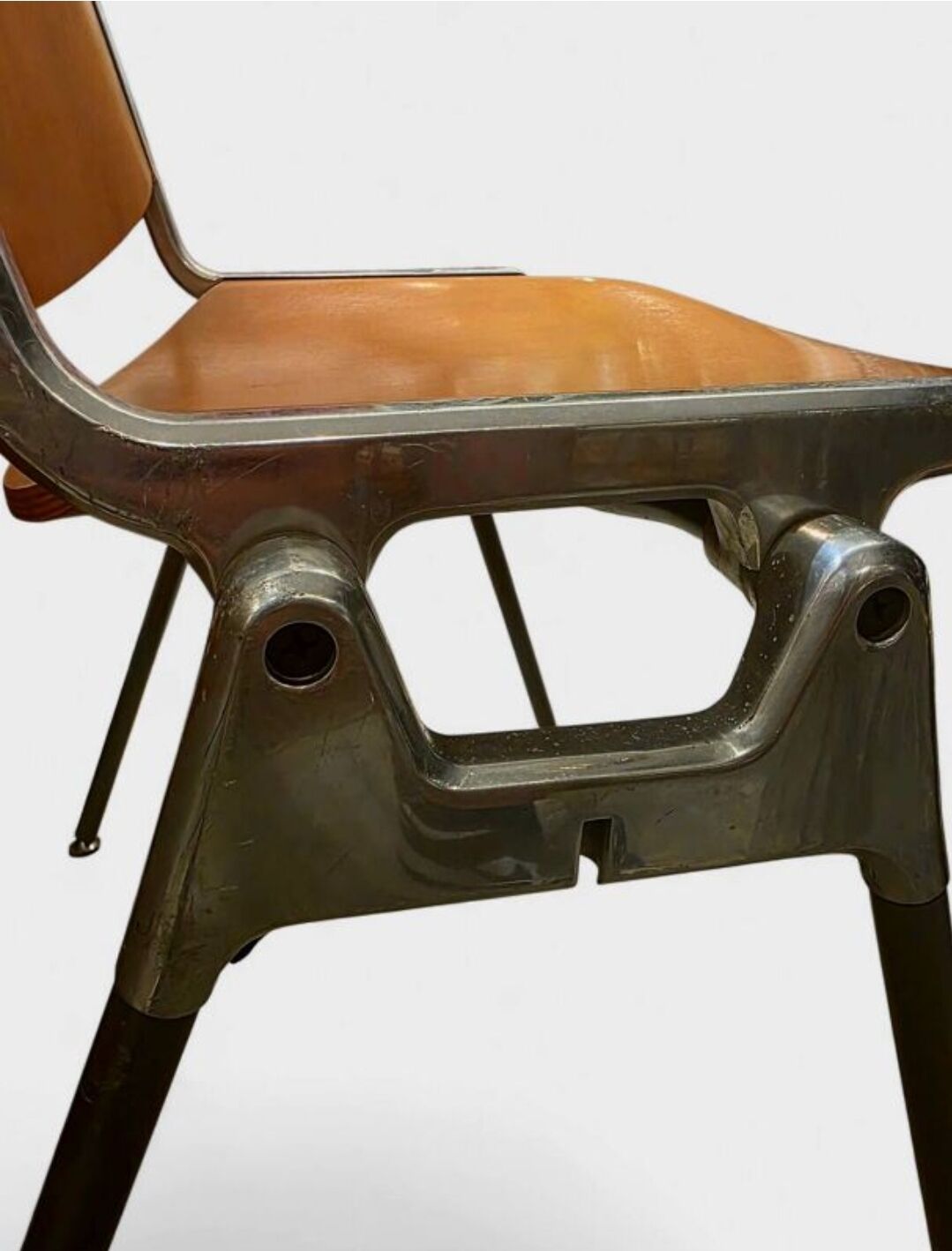 Set of 6 dsc 106 chairs by G. Piretti for Castelli - Circa 1960