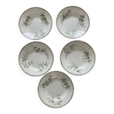 Set of 5 deep plates Saint Amand Caifa