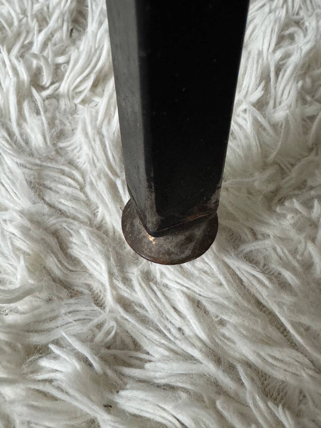 Black armchair, 50s design