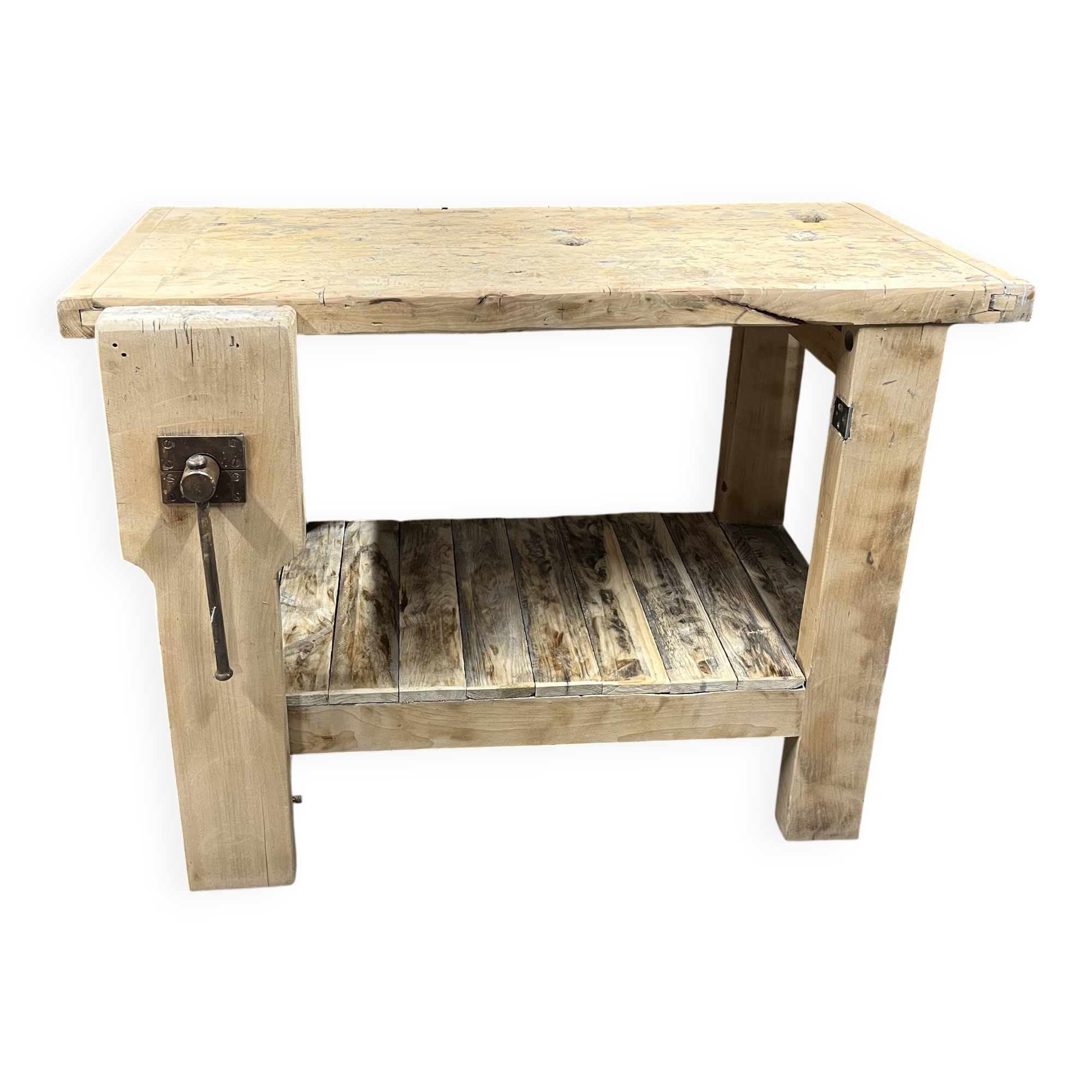 Wooden workbench
