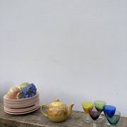 Vintage ceramic faux fruits / vintage centerpieces from the 1990s