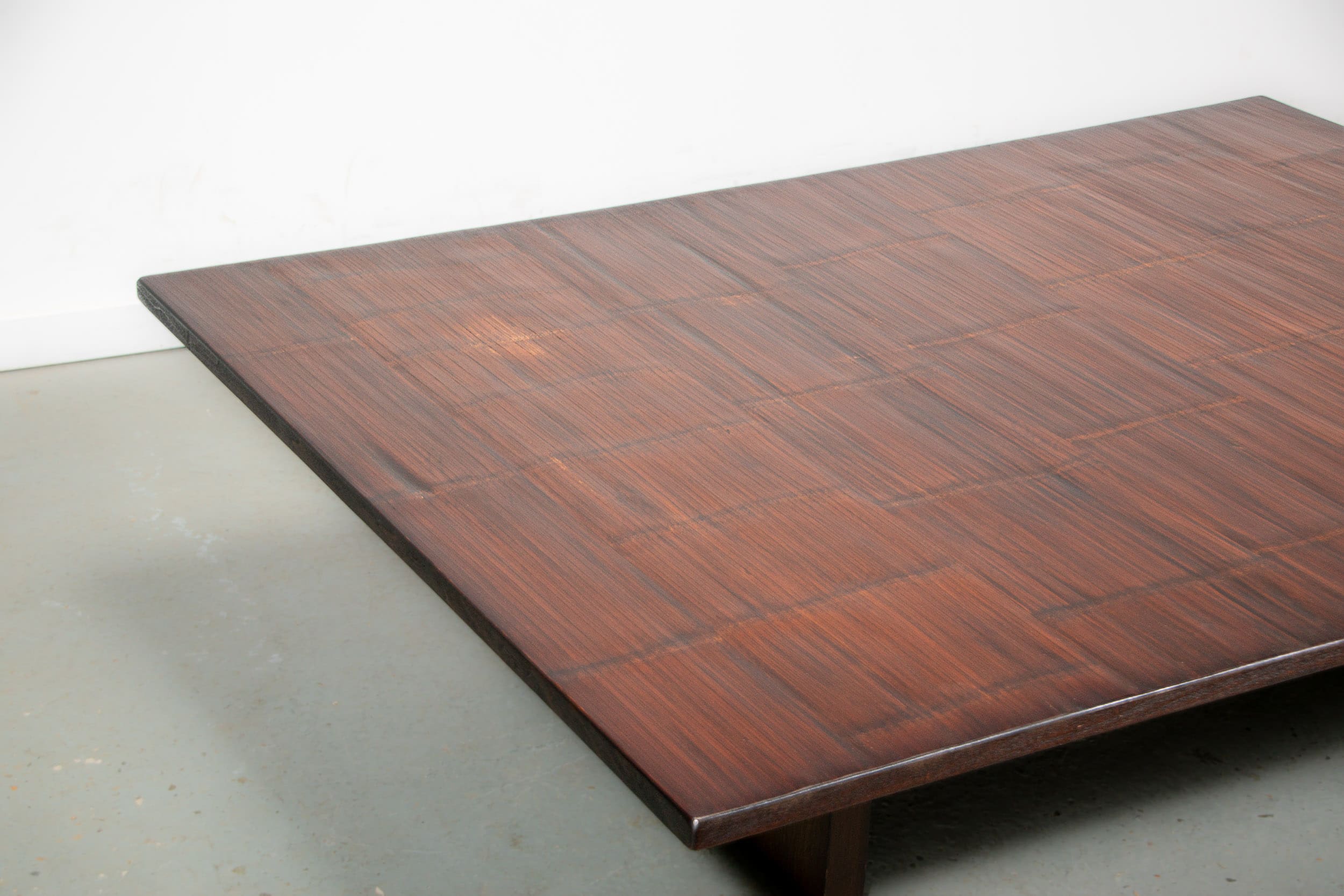 Axel Vervoordt bamboo opium coffee table circa 1980