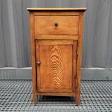 Solid oak country jam cupboard