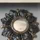 Small Sun Mirror Witch's Eye Round In Resin Patina Black/Copper