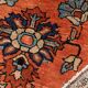 Handmade antique Persian Lilihan rug 3.2' x 4.10' (97cm x 150cm) 1920s - 1B666