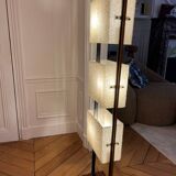 Arlus Steel and Teak House Lamp