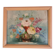Tableau peinture à l'huile bouquet de fleurs