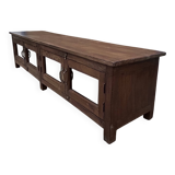 Buffet TV low unit in Burmese teak