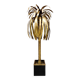Vintage brass palm tree floor lamp Maison Jansen