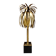 Vintage brass palm tree floor lamp Maison Jansen