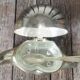 Metal snail butter dish