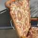 Paire fauteuils éventail esprit scandinave Baumann