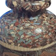 Large vase signed Jean Germino Vallauris