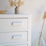White vintage chest of drawers