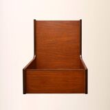 1960s bedside table with double top