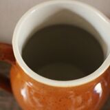 Speckled stoneware carafe/pitcher, Digoin